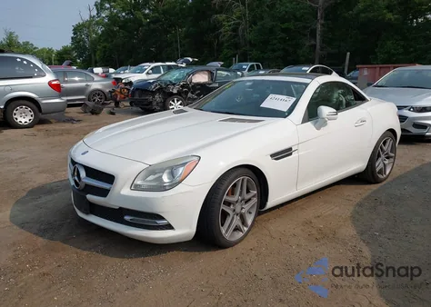 2015 Mercedes-Benz Slk 250 из США, поврежденный, VIN WDDPK4HA2FF100514